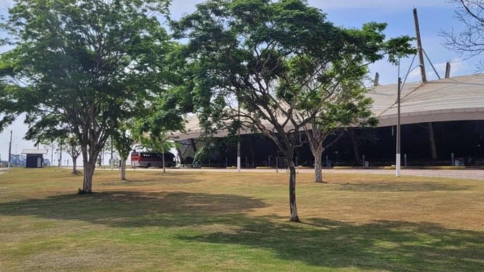 Fachada da Rodoviária de Jundiaí.