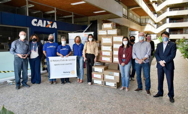 Rotary faz doação à Prefeitura de Jundiaí. (Foto: Divulgação)