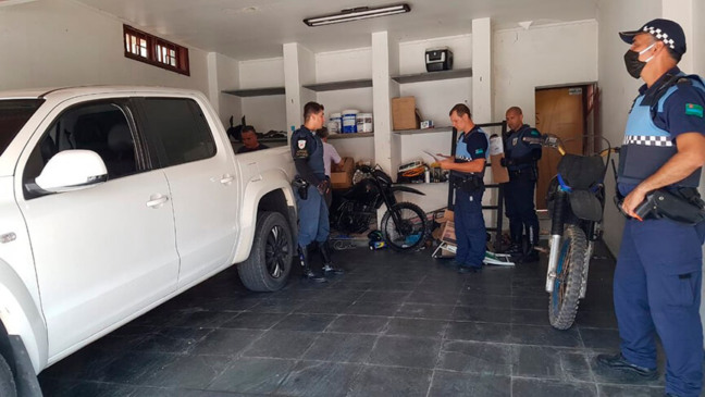 Roubo de veículo. (Foto: Divulgação)