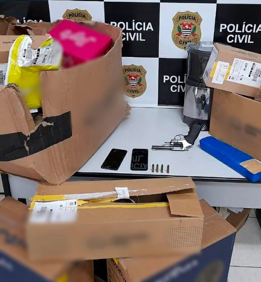 Roubo de carga. (Foto: Divulgação)