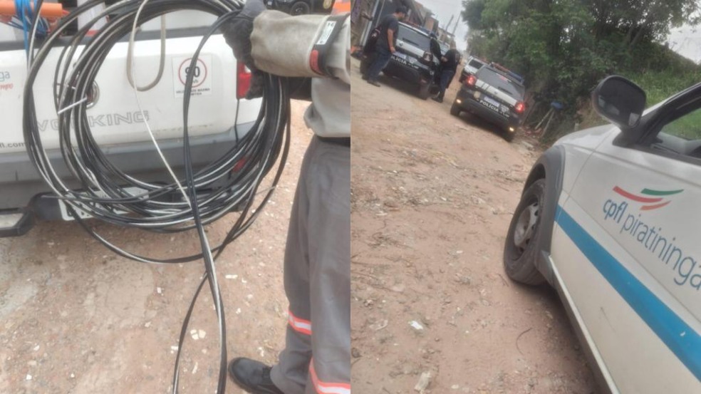 Fraude na rede de energia em Campo Limpo Paulista Fraude na rede de energia em Campo Limpo Paulista