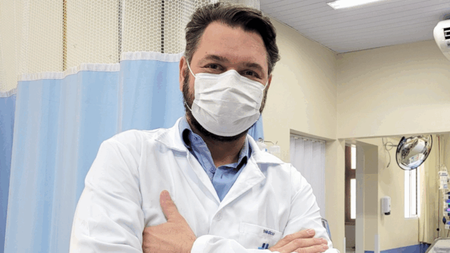Dr. Luiz Bettiati, coordenador da Unidade Coronariana do HSV (Foto: Hospital São Vicente)