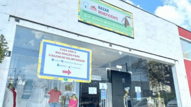 Bazar do Voluntariado: Grupo solidário conta com novos horários para entrega de doações