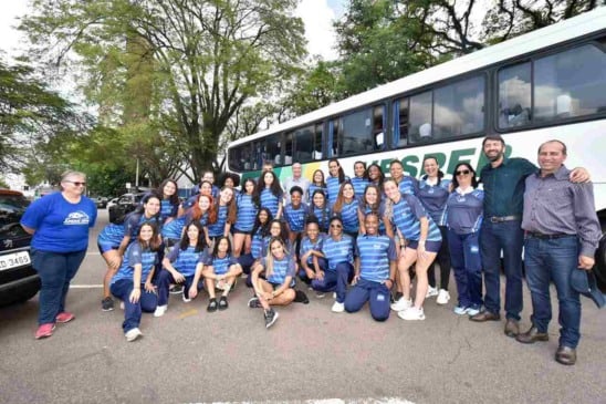 Basquete e Handebol feminino do TIME Jundiaí saíram por volta das 14h