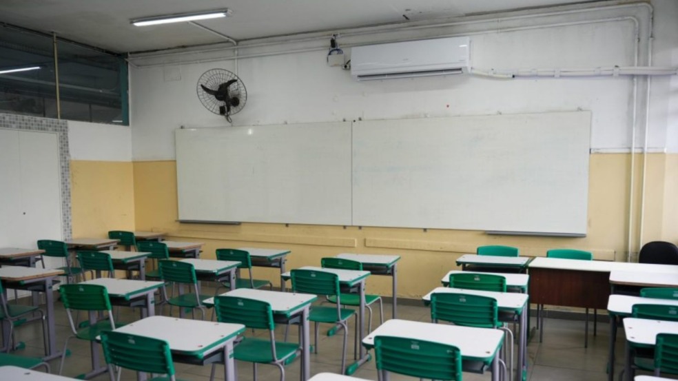 Sala de aula do Governo de São Paulo