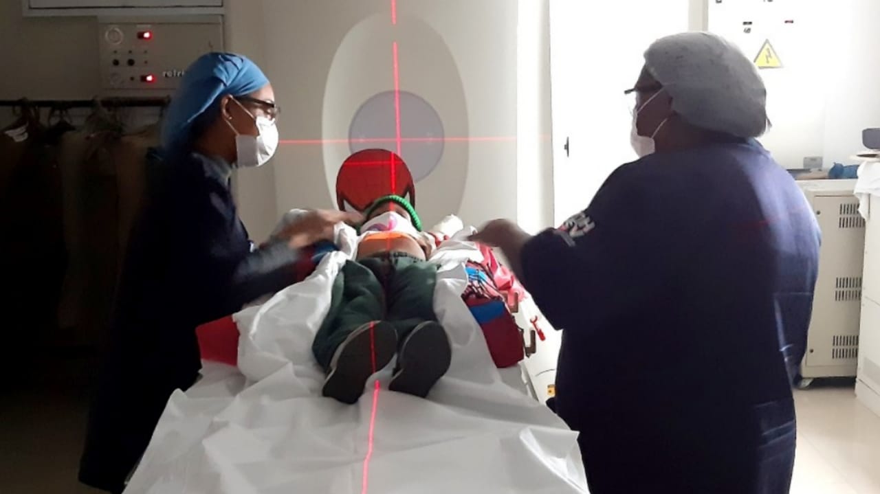 Radioterapia no Hospital São Vicente