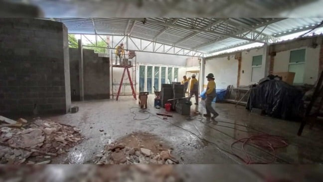 Reforma no São Vicente na unidade central, em Jundiaí