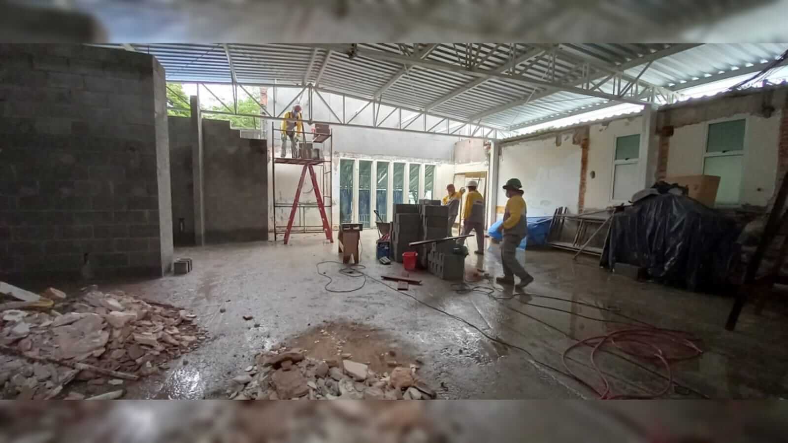 Reforma no São Vicente na unidade central, em Jundiaí