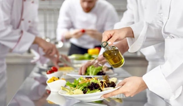 Cozinha de restaurante