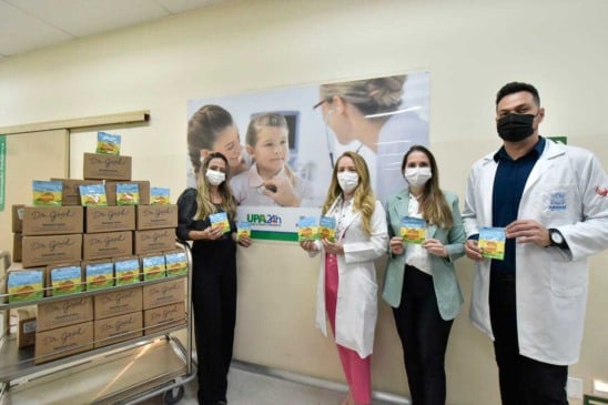 A entrega ocorreu na UPA do Vetor Oeste. Produto será destinado aos usuários do serviço