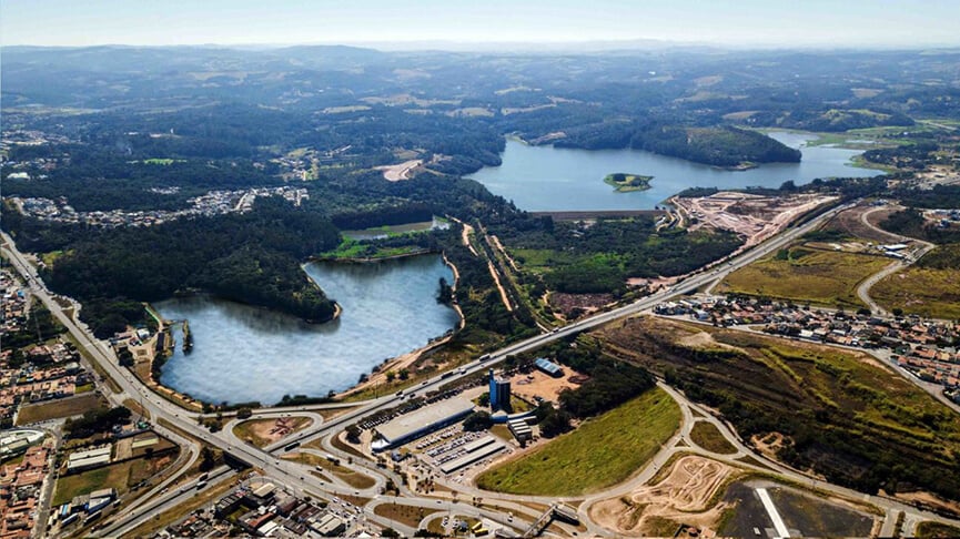 Sede da represa da DAE. (Foto: Divulgação)