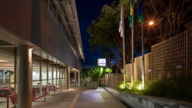 Fachada do Senac Jundiaí