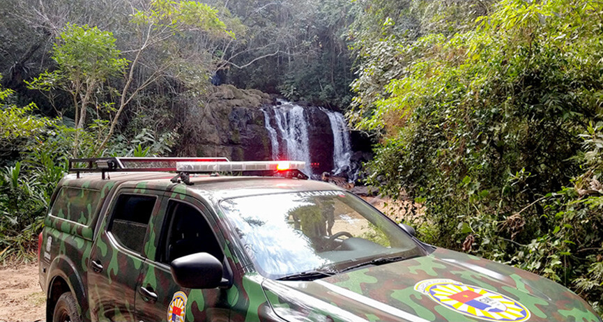 GMJ monitora a Serra do Japi. (Foto: Divulgação/PMJ)