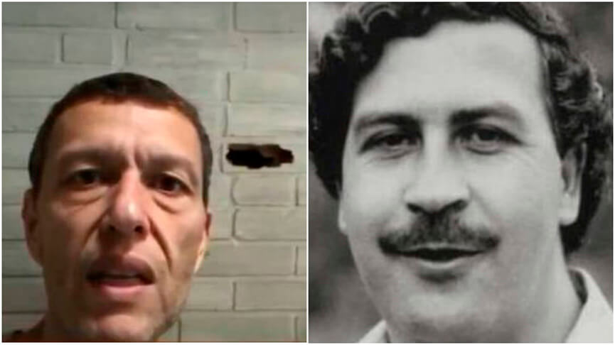 Sobrinho de Pablo Escobar. (Foto: Reprodução)