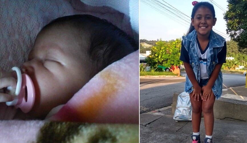 Sophia sobreviveu ao afogamento