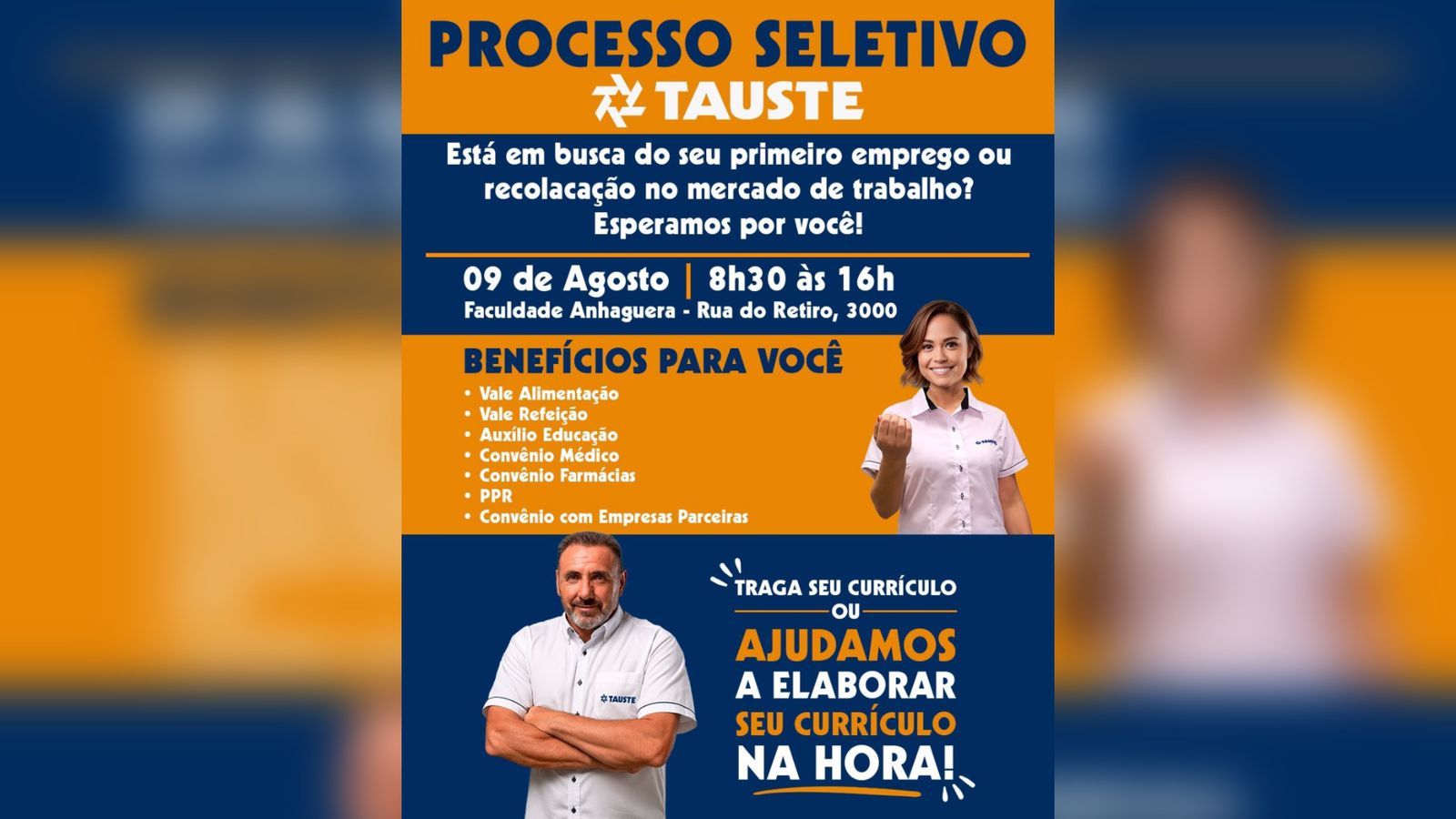 Flyer do tauste.
