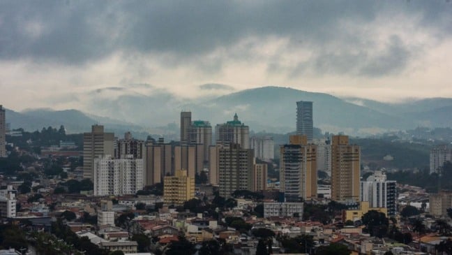 chuva e frio em Jundiaí