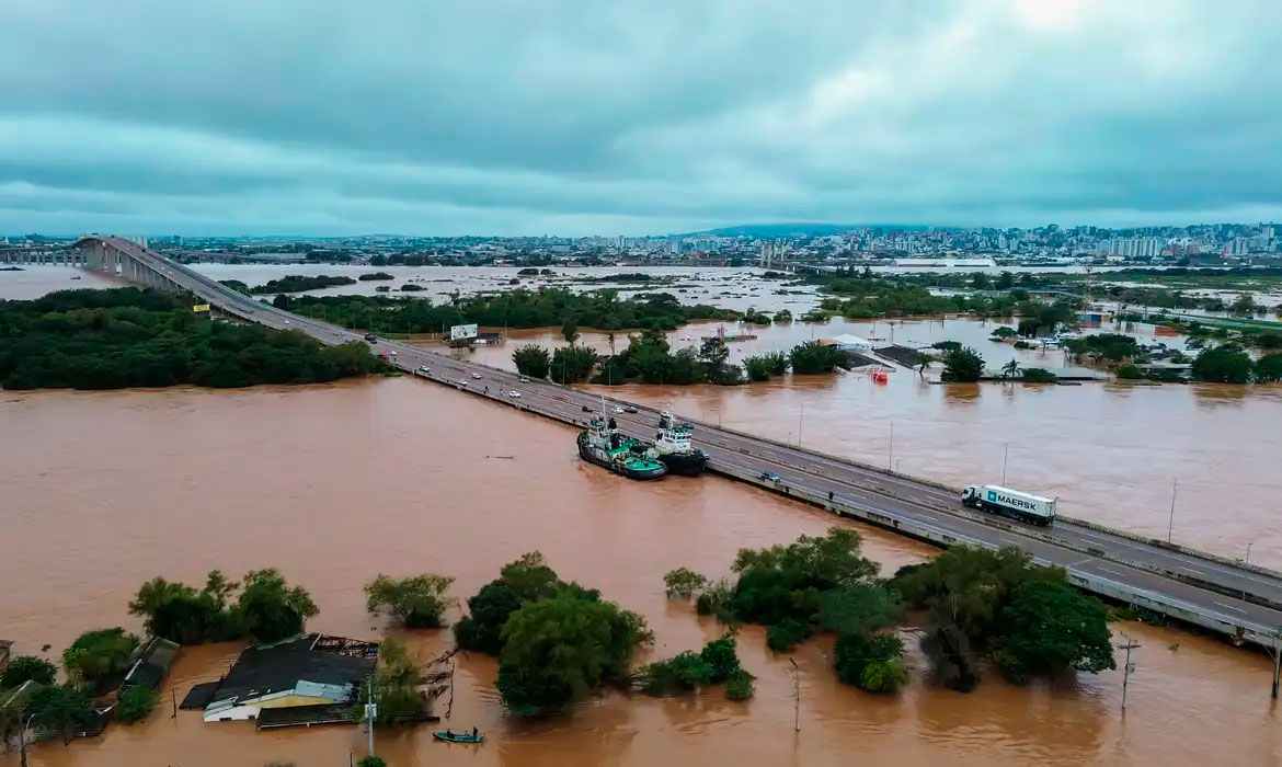 Inundações no Rio Grande do Sul por conta das fortes chuvas Inundações no Rio Grande do Sul por conta das fortes chuvas