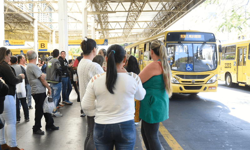 Foto do Terminal Central de Jundiaí