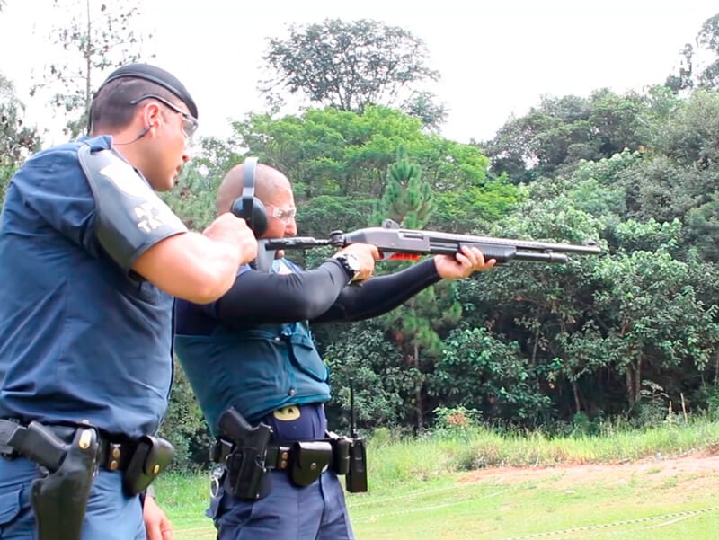 Treinamento de tiro: Guarda Municipal de Jundiaí