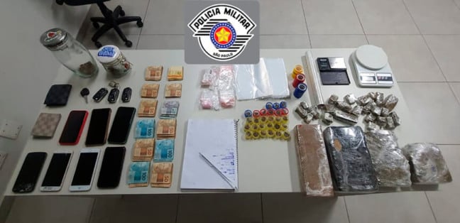 Tráfico no Residencial Anchieta. (Foto: Divulgação)