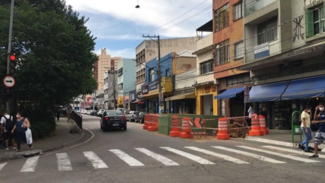 Interdição do trecho da baronesa