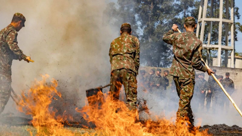 treinamento da Defesa Civil de Jundiaí