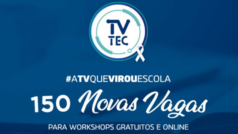 TVTEC abre mais 150 vagas em cursos