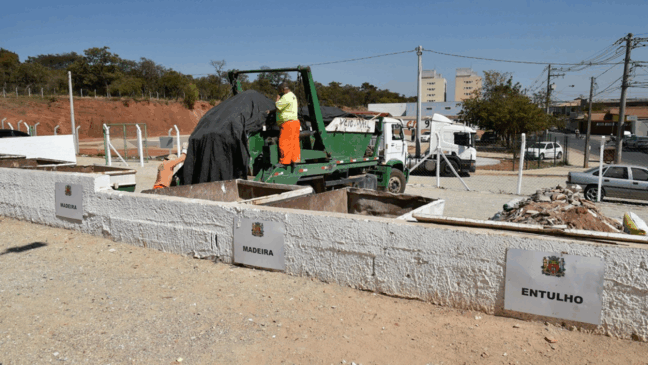 Nos Ecopontos de Jundiaí, Prefeitura retira 555 toneladas de resíduos em sete meses