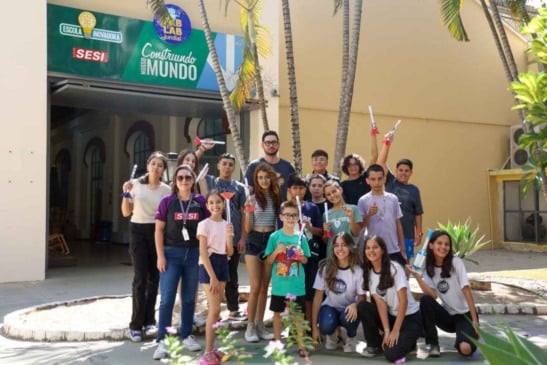 Fab Lab oficina de foguete em Jundiaí