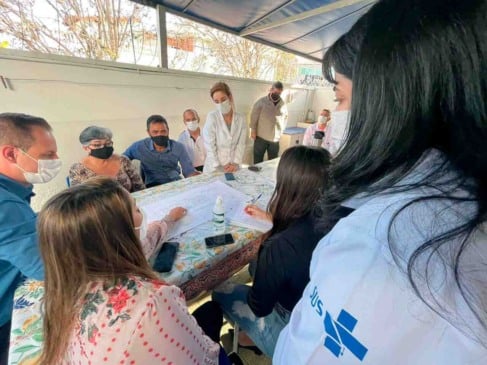 Reunião para apresentação da UBS Rio Branco