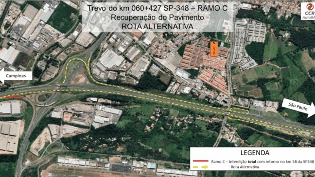 Foto: Reprodução/CCR AutoBAn