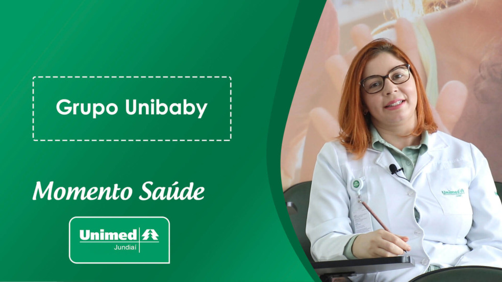 Thumb de vídeo da Unimed com enfermeira em fundo verde