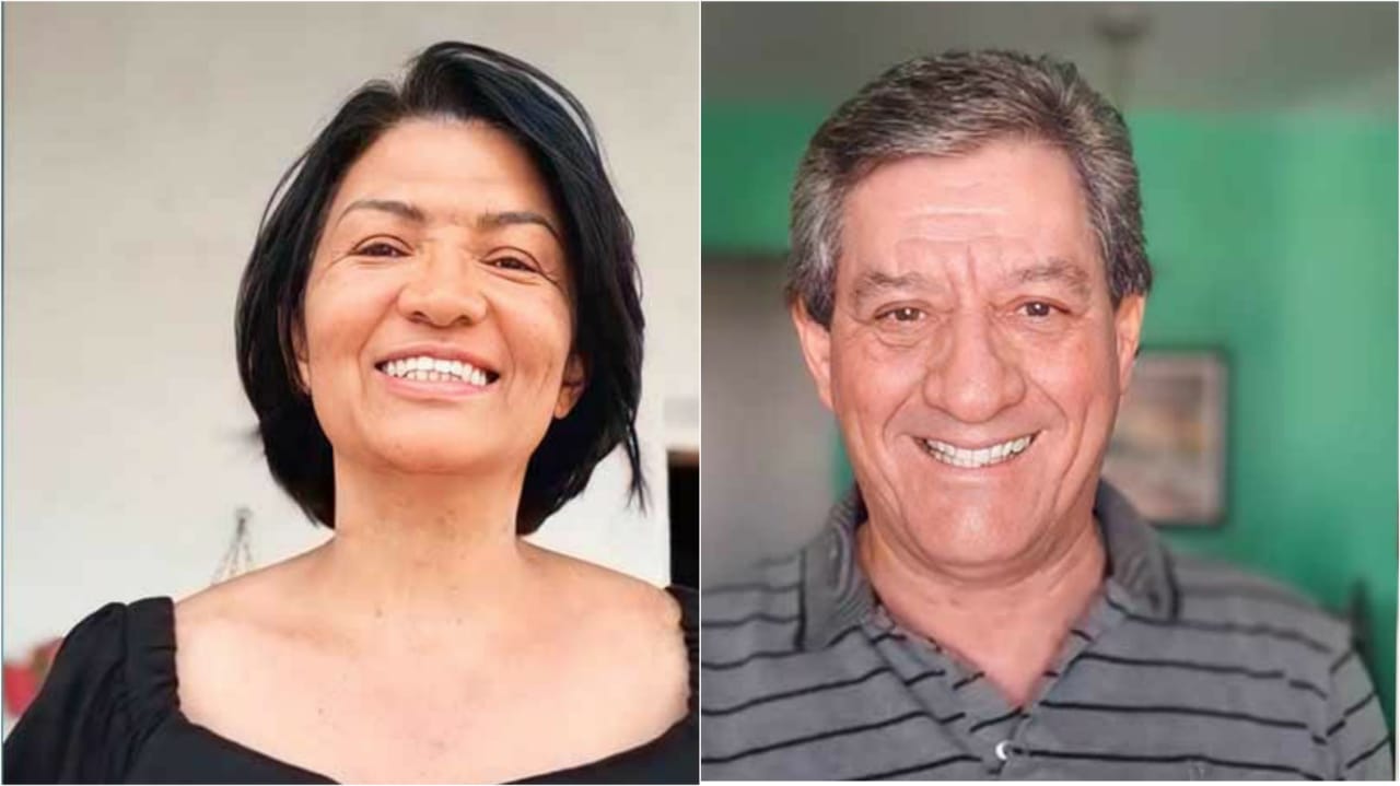 Mulher e homem representando o programa de estagiários da Unilever