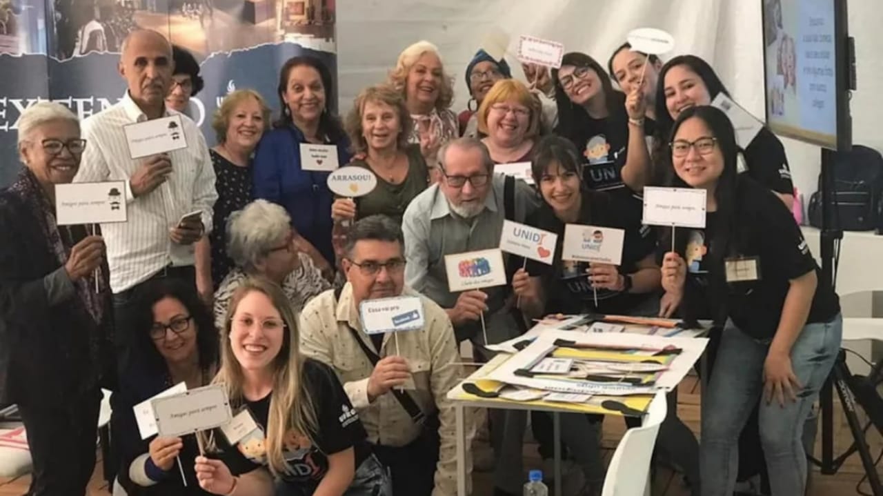 Idosos alunos da Unidi em 2019