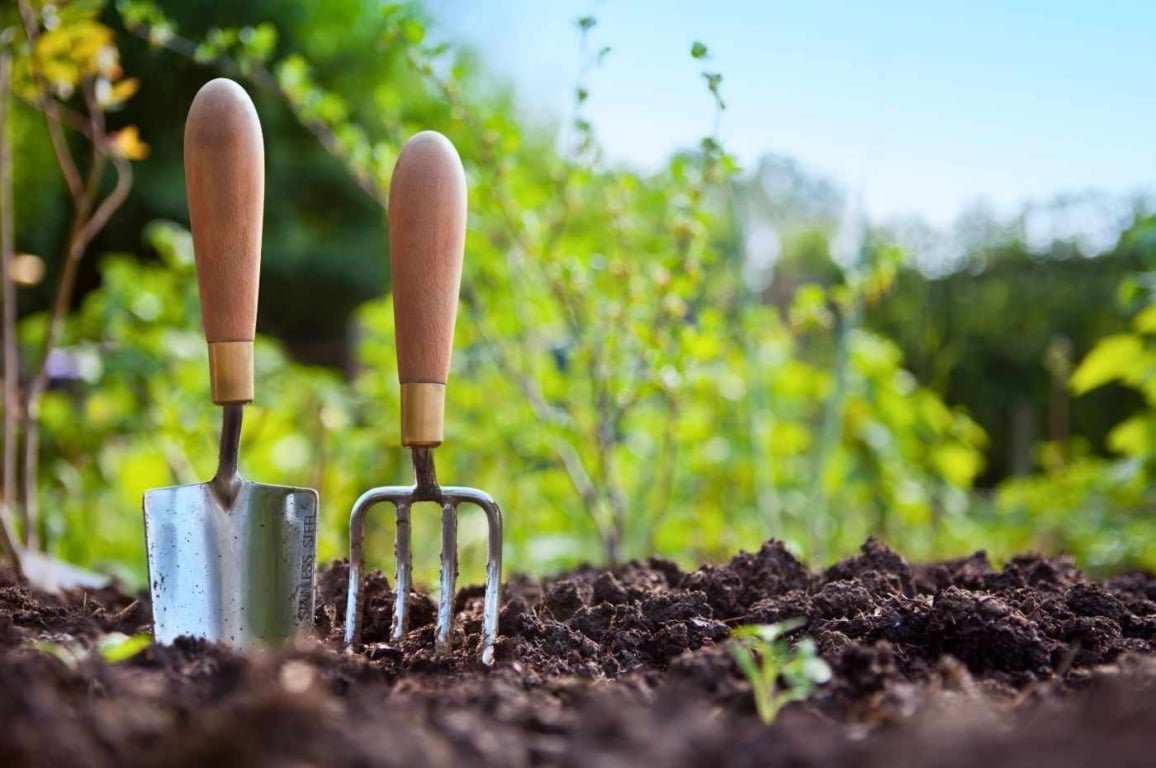 Utensílios de jardinagem