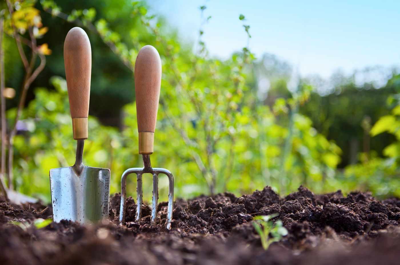 Utensílios de jardinagem