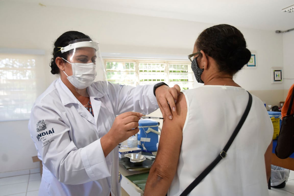 Jundiaí chega à marca de 100 mil doses aplicadas da vacina contra Covid19