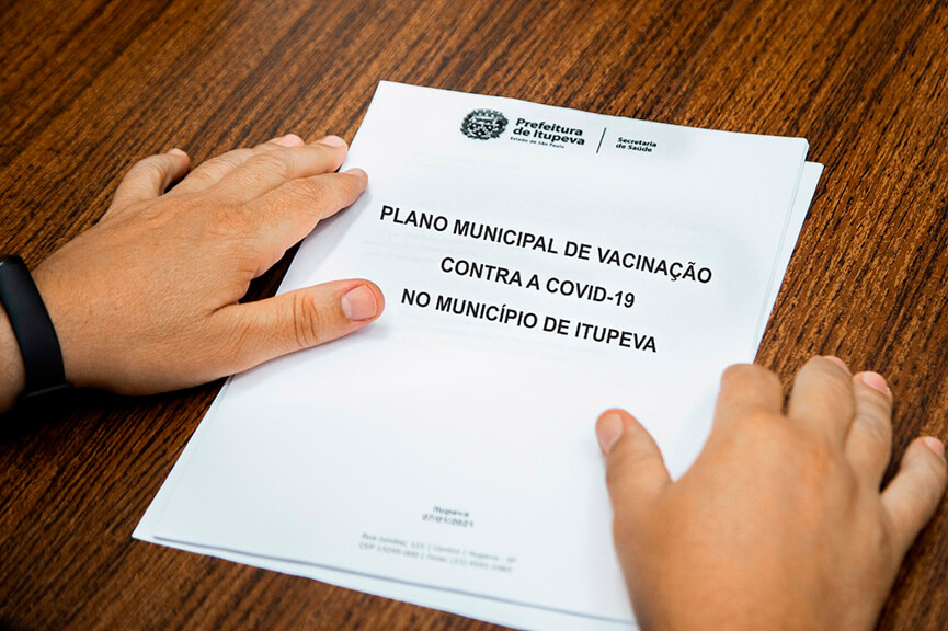 Plano de Vacinação de Itupeva. (Foto: Divulgação)