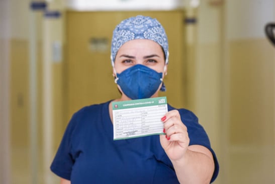 Vacinação contra Covid-19. (Foto: Divulgação)