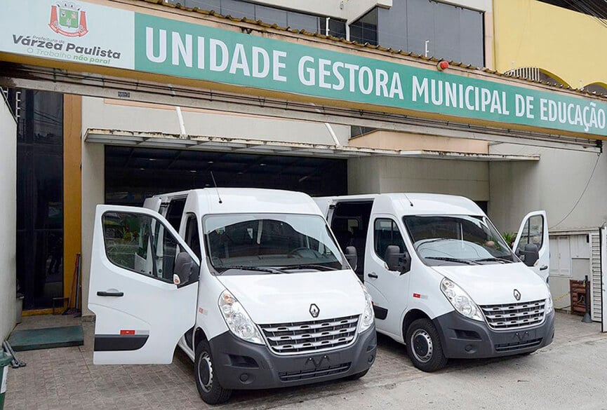 Van escolar de Várzea Paulista. (Foto: Divulgação)