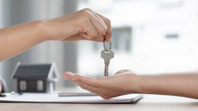 Chave representado uma casa