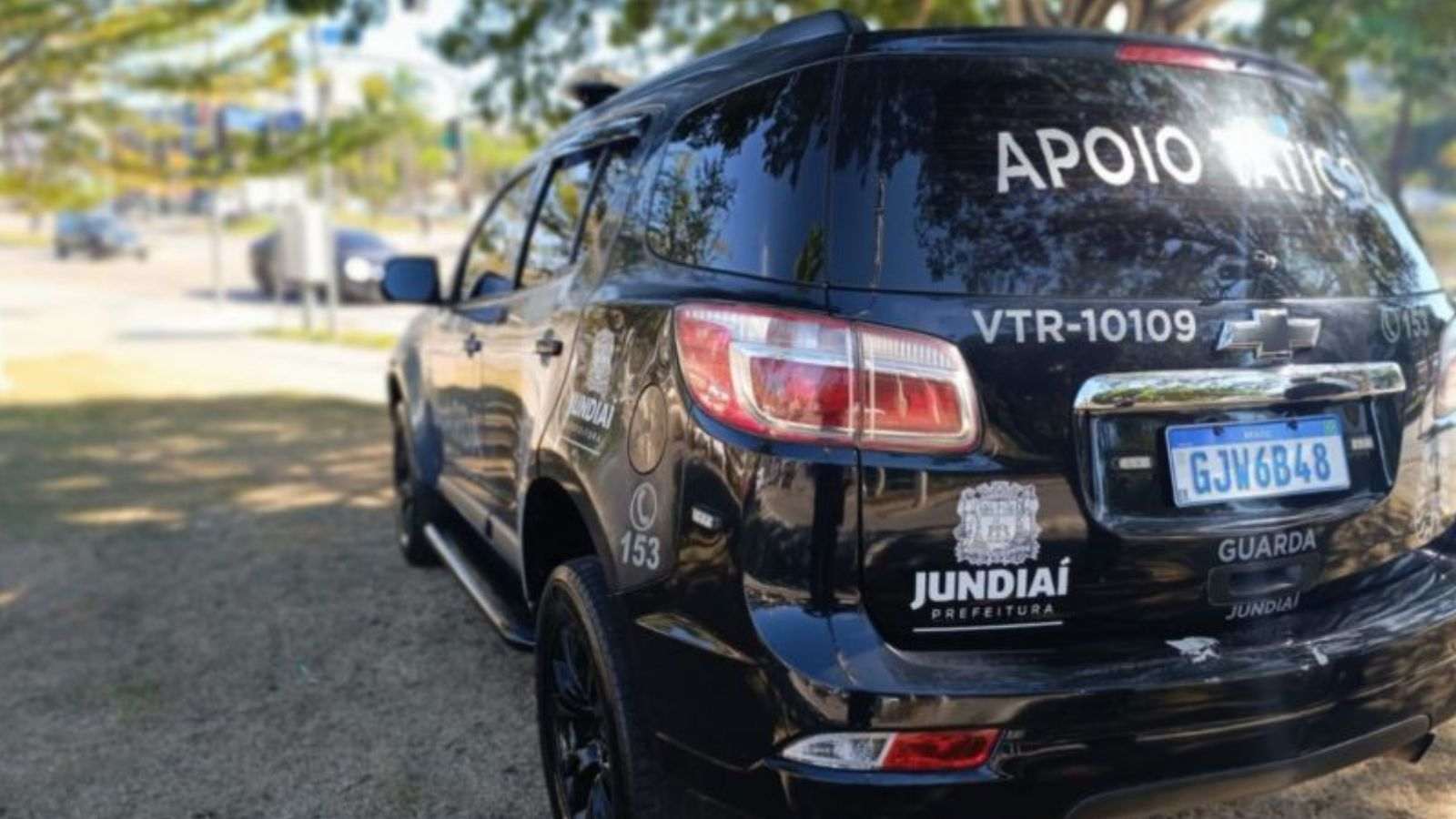 Viatura da Guarda Municipal de Jundiaí.