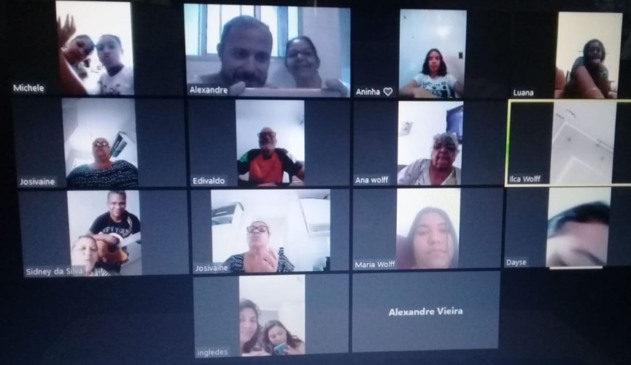 Foto de videochamada