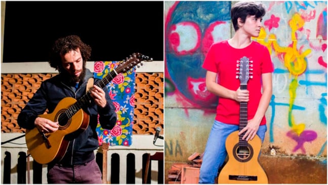 Violeiros Marina Ebbecke e Gabriel Souza. (Foto: Divulgação)