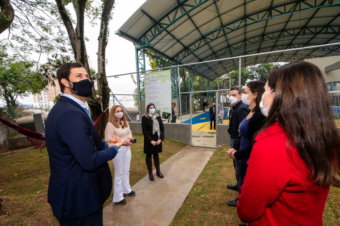 Jundiaí: Com reforma, quadra da EMEB Rotary Club passa a ter cobertura