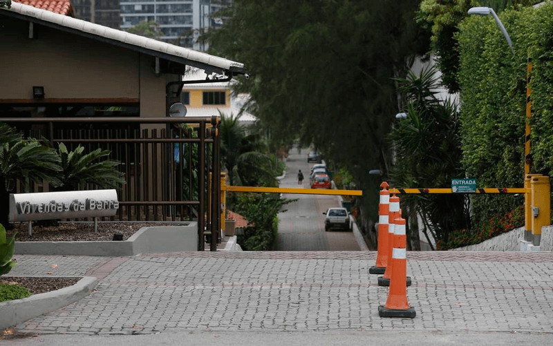 Fachada do Condomínio Vivendas da Barra