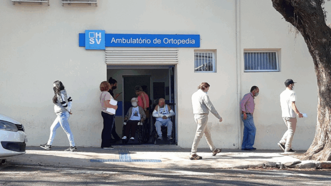 Ambulatório de Ortopedia do Hospital São Vicente volta a atender na Rua Anchieta