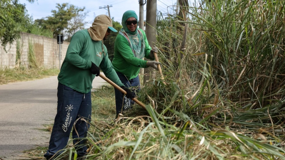 Ação do programa 'Quem Ama, Cuida'.