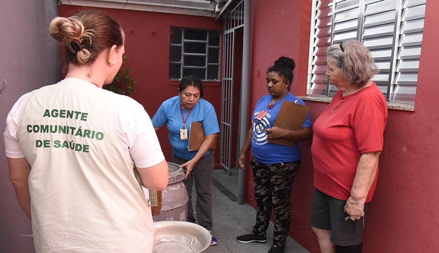 Zoonoses realiza levantamento sobre infestação do mosquito da dengue em Jundiaí